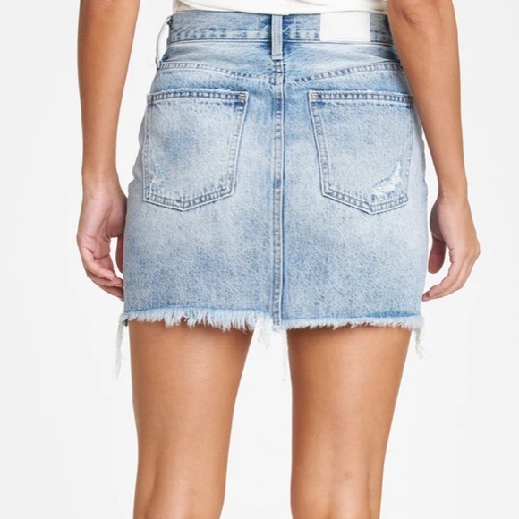 PISTOLA RUMI HIGH RISE CUT OFF SKIRT - DOLORES PARK SIZE 28 - Picture 2 of 4